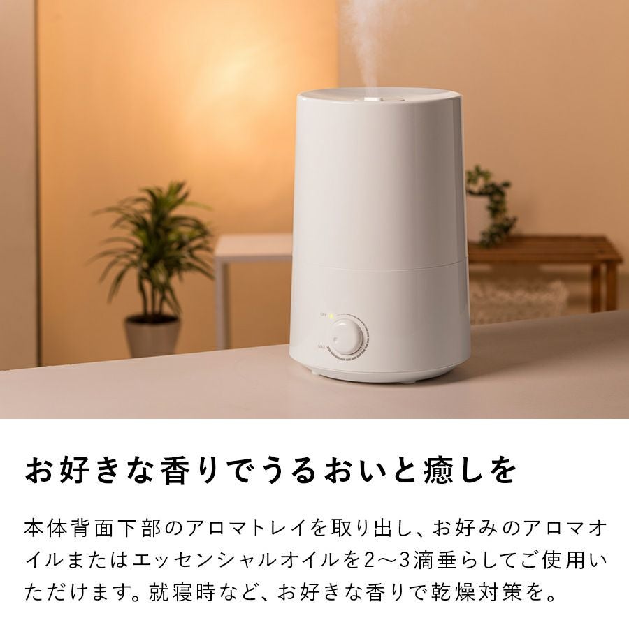 加湿器 HFT-1622 アロマ加湿器 Float (フロート) M | THREEUP公式オンライン