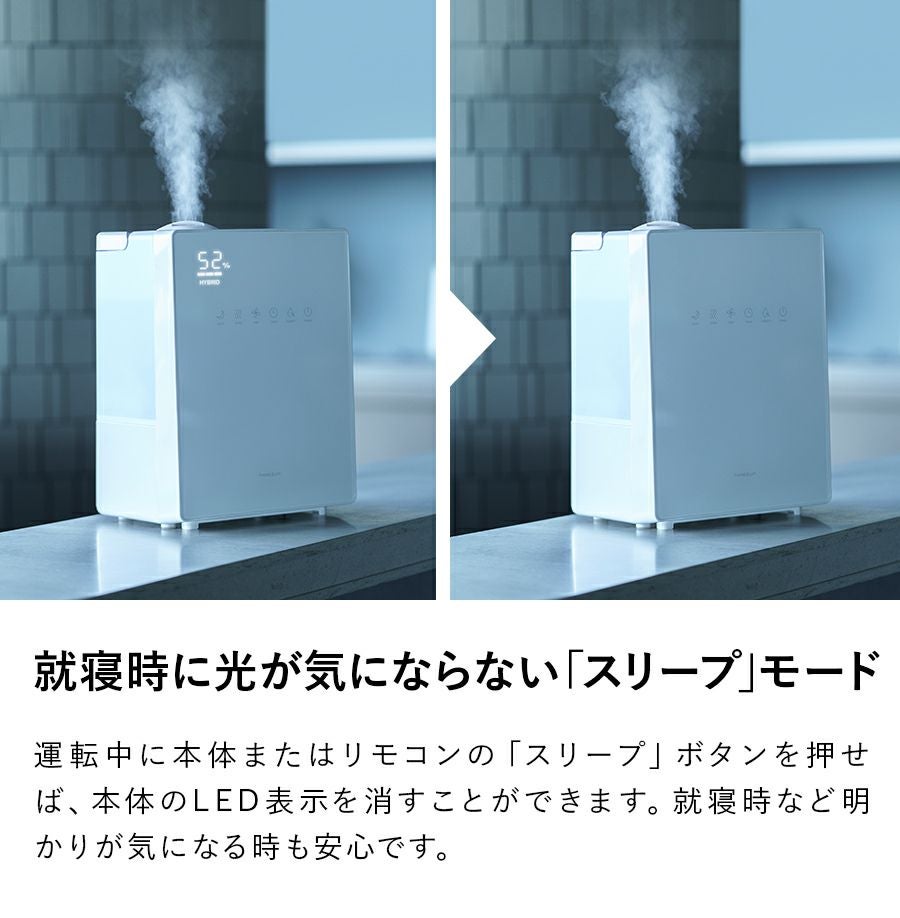 HB-T1825 ハイブリッド加湿器 Square Mist (スクエアミスト) | THREEUP