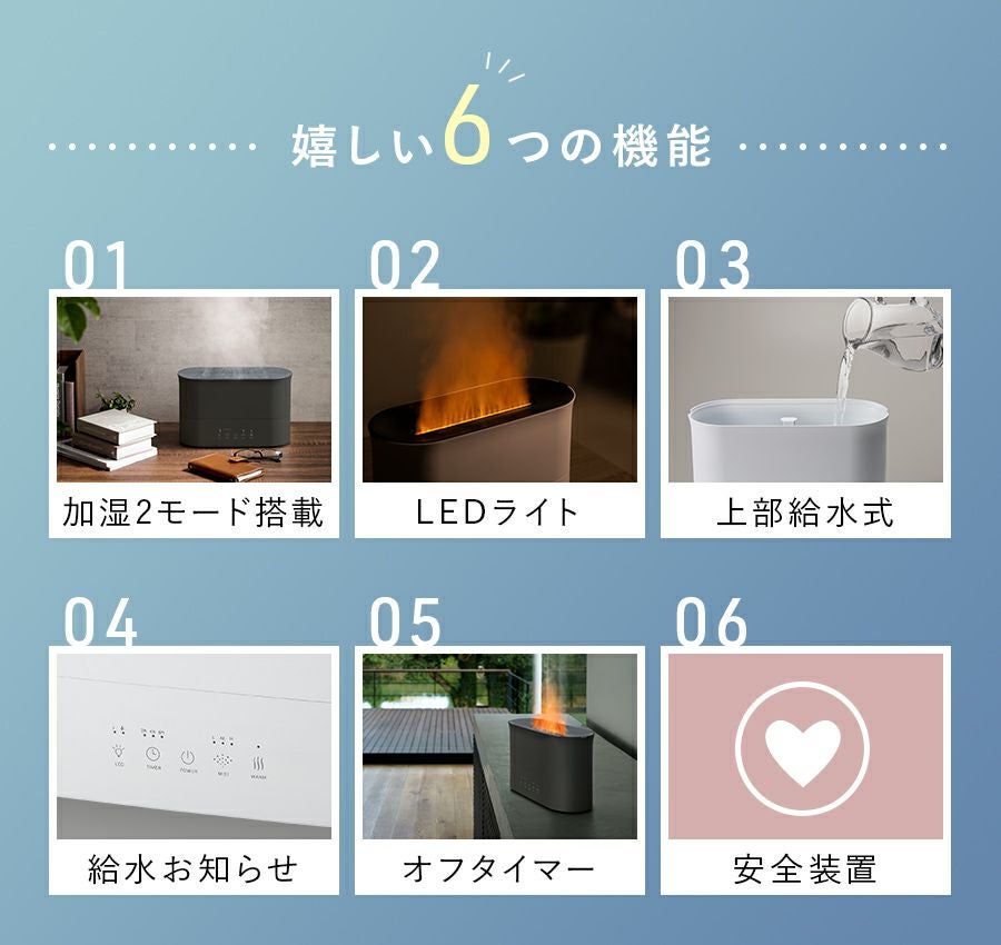 HB-T2272 LEDハイブリッド加湿器 LUMINA (ルミナ) | THREEUP公式