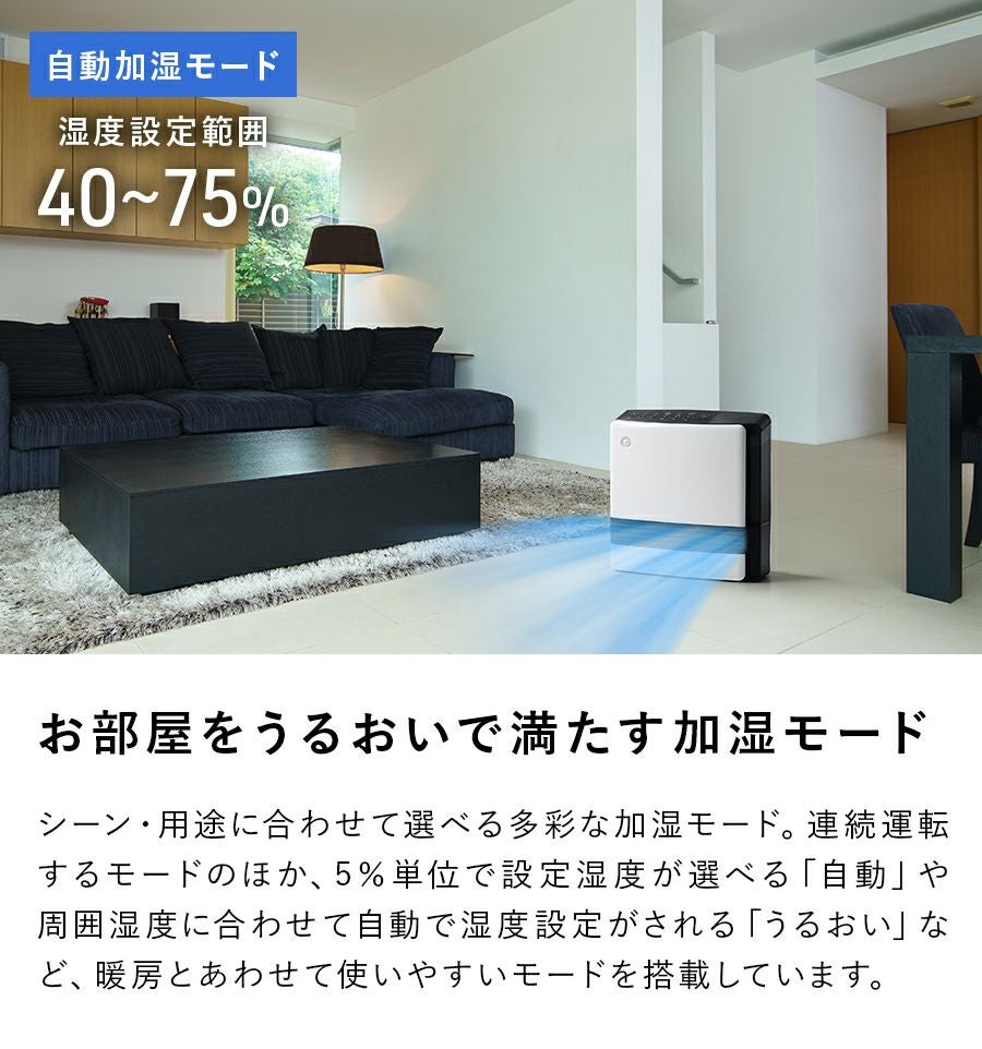 CH-T2273 加湿ワイドセラミックヒーター/モイストエアーヒート