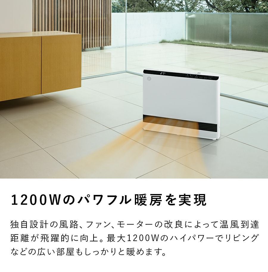 CH-T2261 人感/室温センサー付 大風量 加湿パネルセラミックヒーター