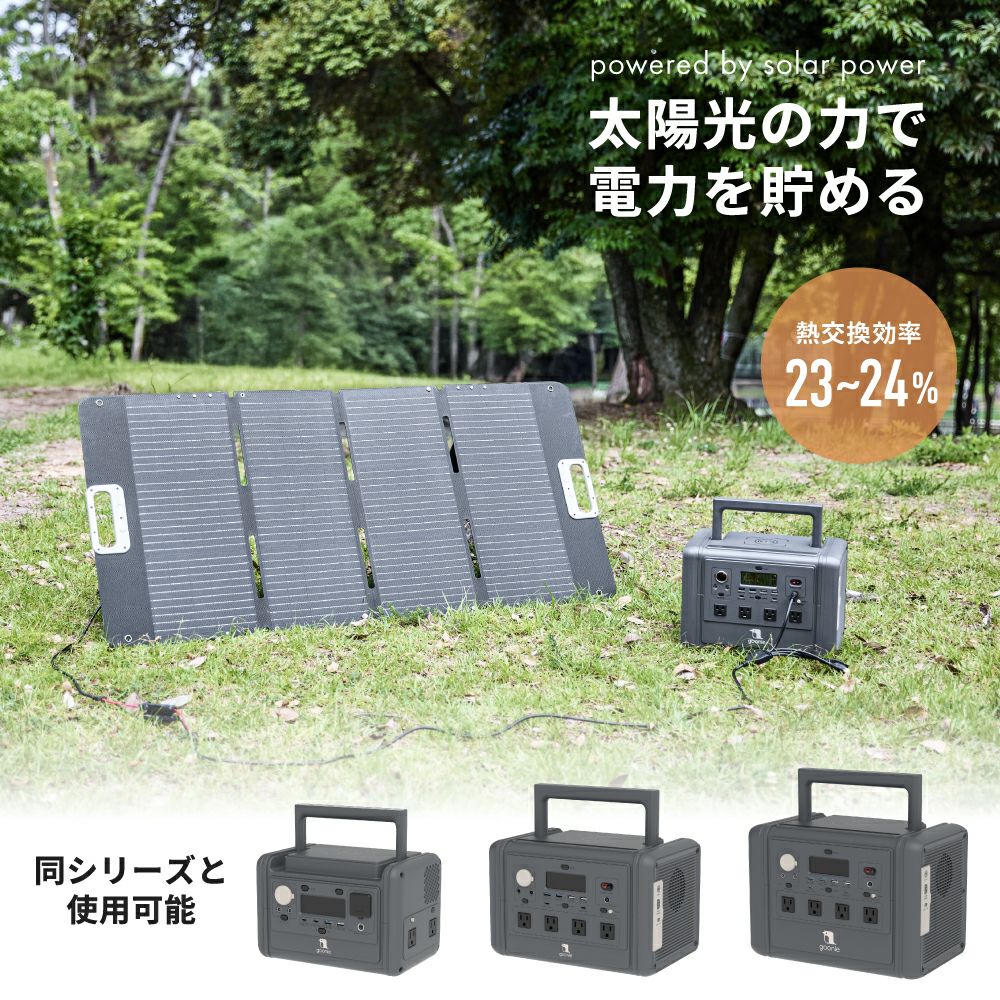 GN-T2506 goonie ソーラーパネル 100W | THREEUP公式オンラインショップ