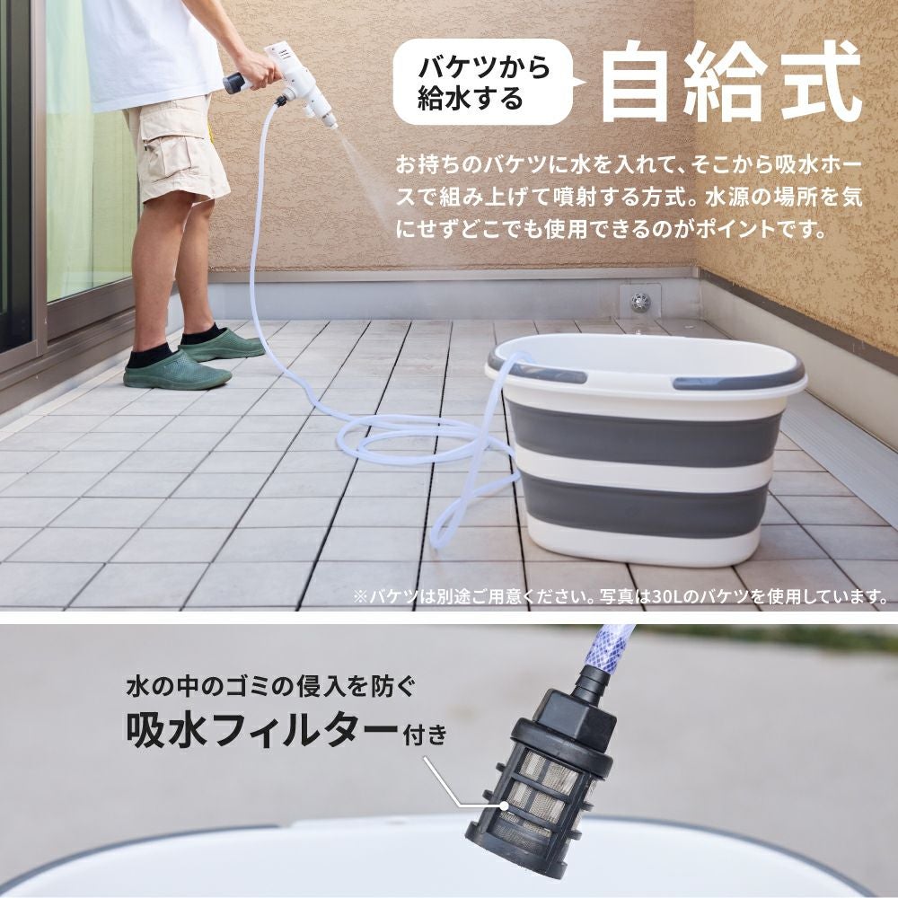 RC-T2517 Raccoon ポータブル高圧洗浄機 S | THREEUP公式オンライン