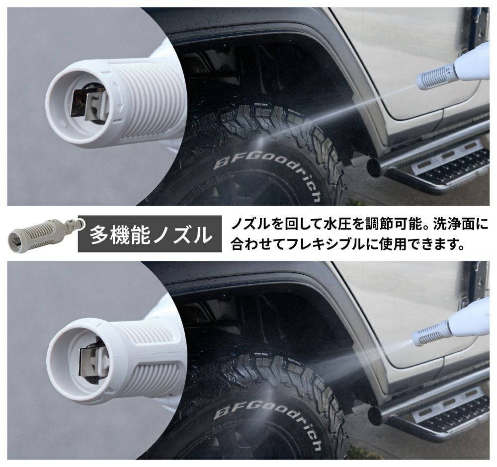 RC-T2518 Raccoon ポータブル高圧洗浄機 L | THREEUP公式オンライン
